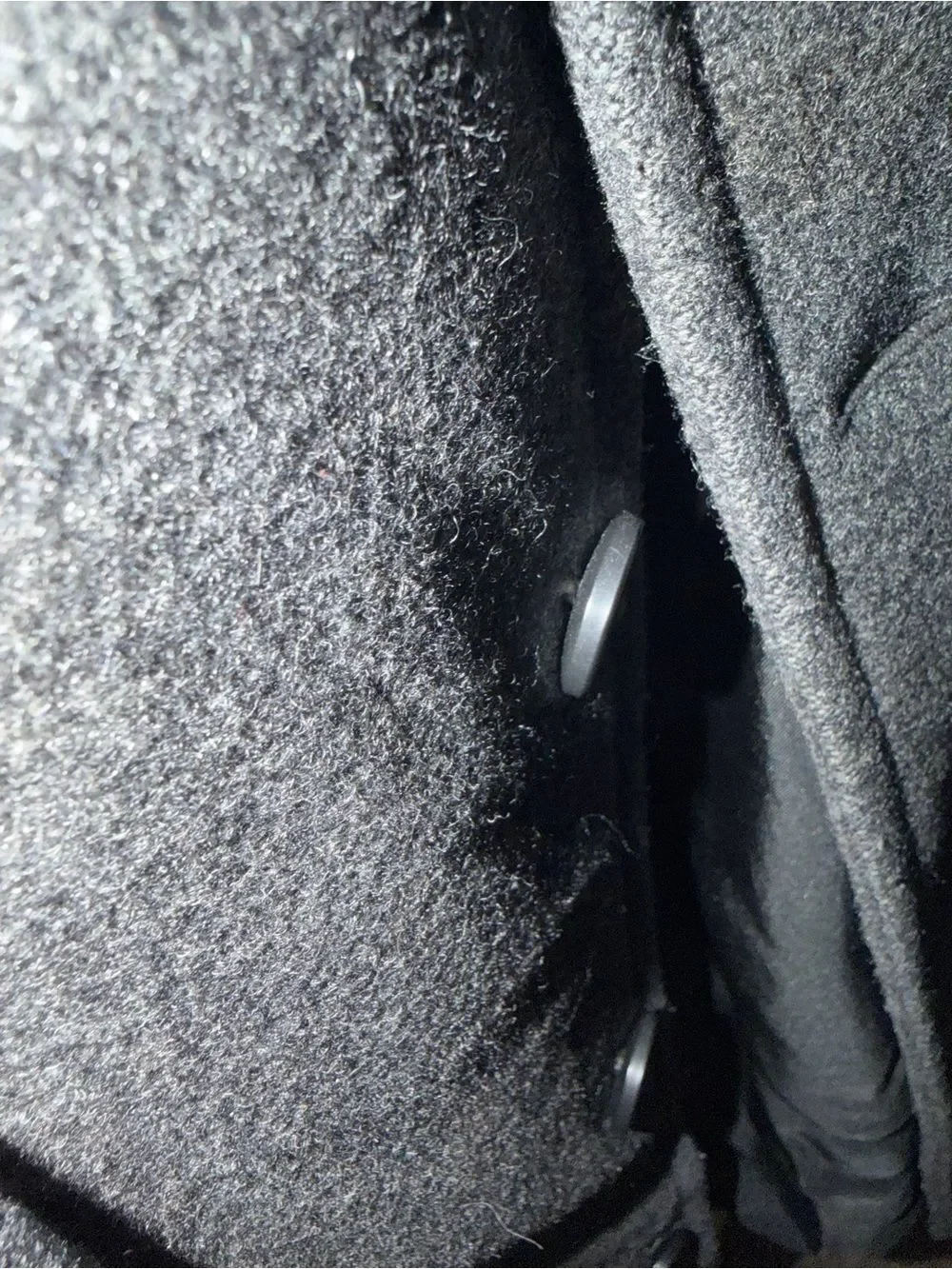J. Crew Vintage Men’s Charcoal Grey Wool Blend Coat Size Medium Winter Classic